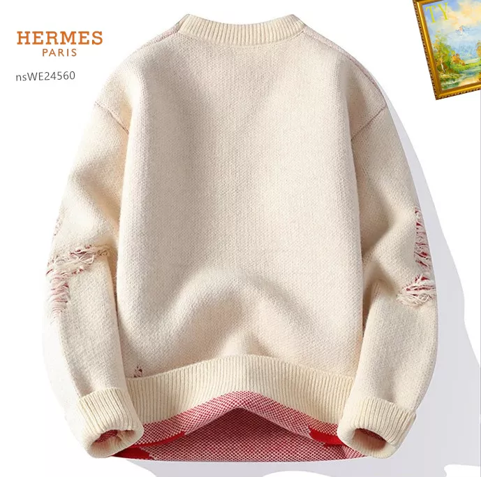 hermes sweaters manches longues pour homme s_127bb301